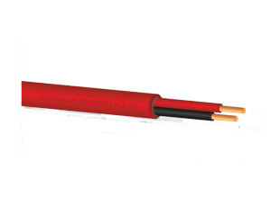 2 Core 14 AWG Fire Protective Signal Unshielded Cable FPLR